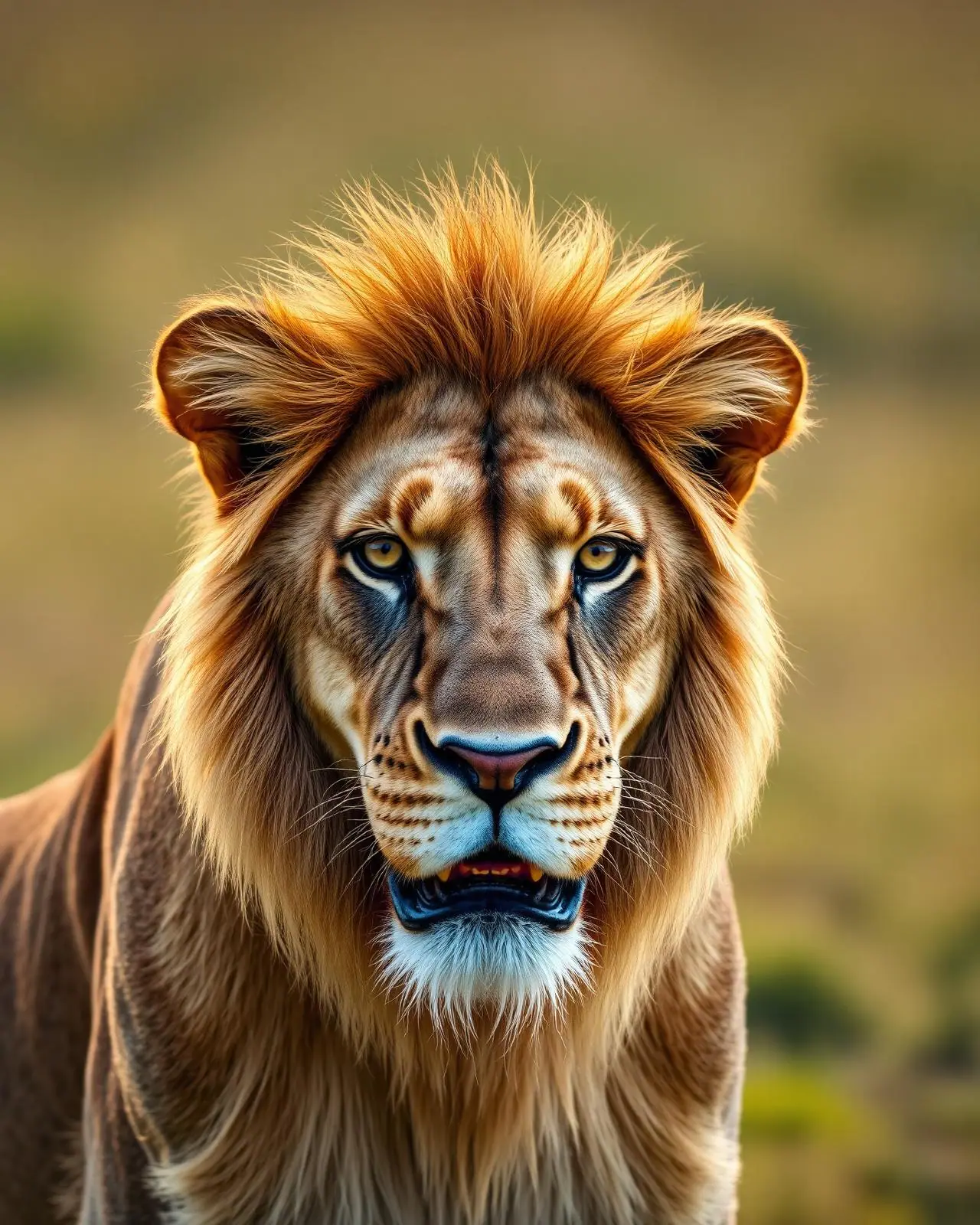 Lion in Maasai Mara